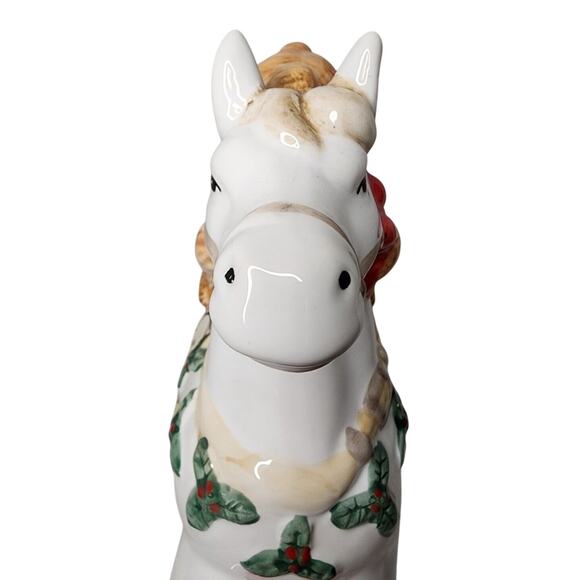 Beals Musial Rocking Horse Palais Royal Stage Christmas Bears in original box - Picture 13 of 16